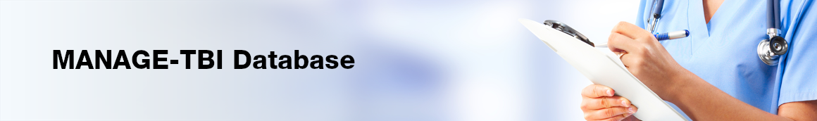 MANAGE-TBI Database Banner